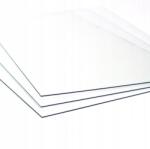 Niżpol Polikarbonát színtelen tömör 1mm 20x20 cm csempe, forma (Poliwęglan bezbarwny lity 1mm 20x20cm)