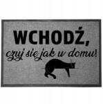 TabPrint Lábtörlő Bejárati Monokróm 40X60 Nyomtatás Dekoráció Divat Ajándék Stílus (WYCIERACZKA SZARA TRWAŁA MOCNA MONOCHROM STYL)