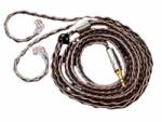 QKZ Cablu audio pentru casti QKZ ZXN, ZXT, ZXD, ZX2, ZAX2, ZX1, ZX3, Lungime 1.2m - Maro