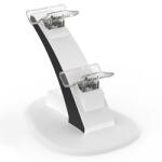 PadForce Stație de încărcare PadForce® pentru controller PS5, dock Dual USB pentru 2 controllere, cu LED, Detașabil, Tip Stand - Alb