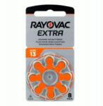Rayovac 13 8BL 8x Hallókészülék akkumulátorok (13)