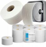 DGA Optima Toalettpapír nagy jumbo 100m 2w cellulóz 12db (19101)