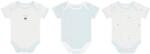 KikkaBoo Комплект бебешки бодита KikkaBoo Stripy Friends - 3 броя, 0-3 м (31110300020) - baby