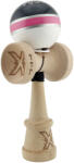 Flippy Kendama X Originala ROYAL SPIKE, Profesionala, Flippy, Cupe Mari KING SIZE V3, Super Sticky, Gaura in Baza, Rulment Metalic, din lemn 18 cm, Ata 62 65 cm, Inel Roz (teo-164327)