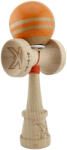 Flippy Kendama X Originala RAINBOW, Profesionala, Flippy, Cupe Mari KING SIZE V3, Super Sticky, Gaura in Baza, Rulment Metalic, din lemn 18 cm, Ata 62 65 cm, Portocaliu Maro (teo-164337)