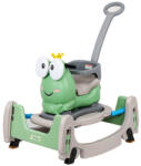 Flippy Masinuta Balansor Multifunctionala pentru Copii, Flippy, Model Cal Scooter de tip Masinuta Balansor, Varsta 1-3 ani, 93 x 80 x 58 cm, cu Maner, Verde (teo-164042)