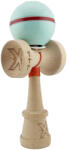 Flippy Kendama X Originala Silken, Profesionala, Flippy, Cupe Mari KING SIZE V3, Super Sticky, Gaura in Baza, Rulment Metalic, din lemn 18 cm, Ata 62 65 cm, Verde Mint (TEO-164344)