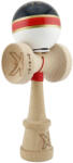 Flippy Kendama X Originala ROYAL SPIKE, Profesionala, Flippy, Cupe Mari KING SIZE V3, Super Sticky, Gaura in Baza, Rulment Metalic, din lemn 18 cm, Ata 62 65 cm, Inel Rosu (teo-164329)