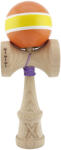 Flippy Kendama X Originala, Profesionala, Flippy, Big Cups V2, Super Sticky Legendary Cupe Mari, Rulment Metalic cu Ata 55 cm, Portocaliu Galben Alb (teo-164389)