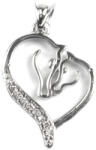 Flippy Pandantiv, Jolie Silver, Argint 925, Model Horses in Love, 16 x 20 mm, 1.6 g (TEO-05231)