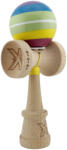 Flippy Kendama X Originala, Profesionala, Flippy, Legendary Spectrum, Cupe Mari KING SIZE V3, Super Sticky, Gaura in Baza, Rulment Metalic, din lemn 18 cm, Ata 62 65 cm, Multicolor (teo-164684)