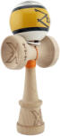 Flippy Kendama X Zen Series Originala, Profesionala, Flippy, Cupe Mari KING SIZE V3, Super Sticky, Gaura in Baza, Rulment Metalic, din lemn 18 cm, Ata 62 65 cm, Auriu (teo-164475)