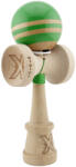 Flippy Kendama X Originala RAINBOW, Profesionala, Flippy, Cupe Mari KING SIZE V3, Super Sticky, Gaura in Baza, Rulment Metalic, din lemn 18 cm, Ata 62 65 cm, Verde Maro (teo-164339)