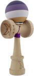 Flippy Kendama X Originala, Profesionala, Flippy, Rubber Grip, Cupe Mari KING SIZE V3, Gaura in Baza, Rulment Metalic, din lemn 18 cm, Ata 62 65 cm, Special Purpuriu Mov Lila (teo-165179)