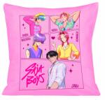  Párna Rózsaszín Sajaboys Huntrix Kpop Demon Hunters Ajándék Ajándék Név