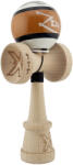Flippy Kendama X Zen Series Originala, Profesionala, Flippy, Cupe Mari KING SIZE V3, Super Sticky, Gaura in Baza, Rulment Metalic, din lemn 18 cm, Ata 62 65 cm, Maro (teo-164570)