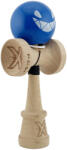 Flippy Kendama X Originala, Profesionala, Flippy, Crazy Smile, Super Sticky cu Cupe Mari KING SIZE V3, Gaura in Baza, Rulment Metalic, din lemn 18 cm, Ata 62 65 cm, Special Albastru (teo-165419)