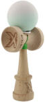 Flippy Kendama X Originala, Profesionala, Flippy, Rubber Grip, Cupe Mari KING SIZE V3, Gaura in Baza, Rulment Metalic, din lemn 18 cm, Ata 62 65 cm, Gradient Roz Verde (teo-165072)