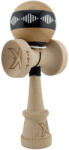 Flippy Kendama X Originala FREQUENCY, Profesionala, Flippy, Cupe Mari KING SIZE V3, Super Sticky, Gaura in Baza, Rulment Metalic, din lemn 18 cm, Ata 62 65 cm, Negru Maro (teo-164322)