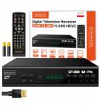 Zenwire Tuner Műholdas DVB-T2 dekóder Hevc H. 265 Full Hd földfelszíni Usb Tv (Tuner Dekoder DVBT2 H265 HEVC SCART HDMI EURO)