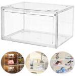  Vitrin Doboz Rendszerező Műanyag Átlátszó Cipő Kiállítási Táskák (PUDEŁKO wystawowe)