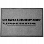 TabPrint Lábtörlő Bejárati Monokróm 40X60 Ajándék Dekoráció Divatos Nyomtatás Stílus (WYCIERACZKA TRWAŁA MONOCHROM MOCNA SZARA STYL)