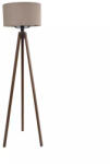 GloboStar Saga Lampa de podea Î140xL38cm. cu Soclu pentru Bec E27 Gri (204-0036)