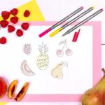 STAEDTLER Triplus 334" hegyű filctoll, piros, 0, 3 mm, Staedtler (334-2)