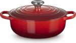 Le Creuset Cratită Saute, 24 cm, vișinie (21198240602430)