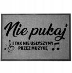 TabPrint Lábtörlő Bejárati Monokróm 40X60 Stílus Dekoráció Divatos Ajándék Nyomtatás (WYCIERACZKA STYL TRWAŁA MOCNA MONOCHROM SZARA)