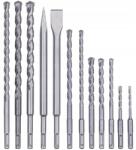 kwb by Einhell 12 részes SDS-Plus fúró- és vésőkészlet (49240295)