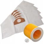 Techkar Porzsák szűrő Karcher Se 4001 4002 WD3 porszívóhoz, megerősített hálóval (5902553745894)