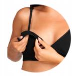 Anda Duo puha szoptatós melltartó, fekete, M (stanik)