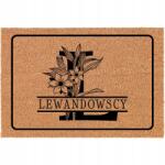 TabPrint Lábtörlő Ajtó Alá Személyre szabott L Betűvel Név Különböző Minták (Kokosowa Wycieraczka Frontowa Personalizowana)