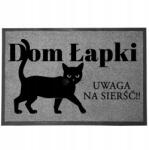 TabPrint Lábtörlő Bejárati Monokróm 40X60 Ajándék Nyomtatás Dekoráció Erős Stílus (WYCIERACZKA MONOCHROM SZARA TRWAŁA MOCNA STYL)