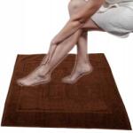 York Lábtörlő barna Szállodai lábtörlő 650g pamut frottír szőnyeg (5907775523428)