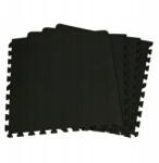 Enero Eb Fit puzzle tornaszőnyeg 60x60x1, 0cm 4 db fekete 60x60cm (1007380)
