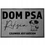 TabPrint Lábtörlő Bejárati Monokróm 40X60 Stílus Ajándék Divatos Nyomtatás Dekoráció (WYCIERACZKA STYL MONOCHROM MOCNA SZARA TRWAŁA)