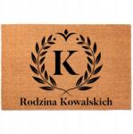 TabPrint Lábtörlő 40X60 Az Otthonod Monogramja Személyre Szabott Belső Sláger (WYCIERACZKA 40X60 KOKOSOWA TWOJE INICJAŁY)