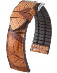 Hirsch Ökológiai Gumi Óraszíj Hirsch Premium Leaf 20 mm (pasek kauczukowy ekologiczny 20 mm)