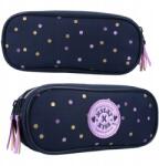 Vadobag Iskolai Tolltartó Kétrekeszes Tubusos Tasak Milky Kiss Dotted Delight (037-00522)