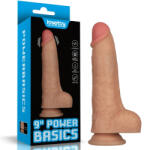 Lovetoy 9'' Vibrating Power Basics Cock - primestars