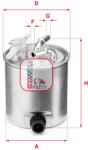 SOFIMA Filtru combustibil SOFIMA S 5392 GC (S 5392 GC) - fixbox