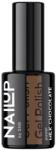 SNB Professional NailUP Гел лак за нокти, Млечен шоколад, 6 ml