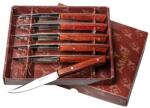 Muela Set 6 Bricege Muela J-MA-10R, maner lemn presat de coral, lama 10.5 cm (J-MA-10R)
