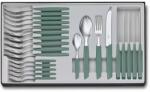 Victorinox Set cutite Victorinox Swiss Modern Table Set Tomato Knife, 24 piese, Sage 6.9096. 11W43.24 (6.9096.11W43.24)