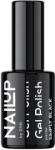 SNB Professional NailUP Гел лак за нокти, Просто черно, 6 ml