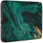 BURGA Burga Husa antisoc Laptop 14 inch Emerald Pool, cu fermoar, rezistenta la apa (BHAL14IEMP) Geanta, rucsac laptop