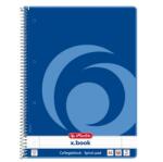 Herlitz A4 160lapos vonalas perforált spirálfüzet (11163953)