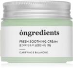 Ongredients Fresh Soothing Cream gyengéd és hidratáló géles krém 50 ml